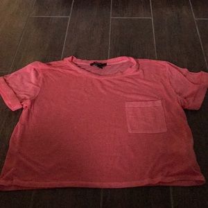 Pink forever 21 crop top